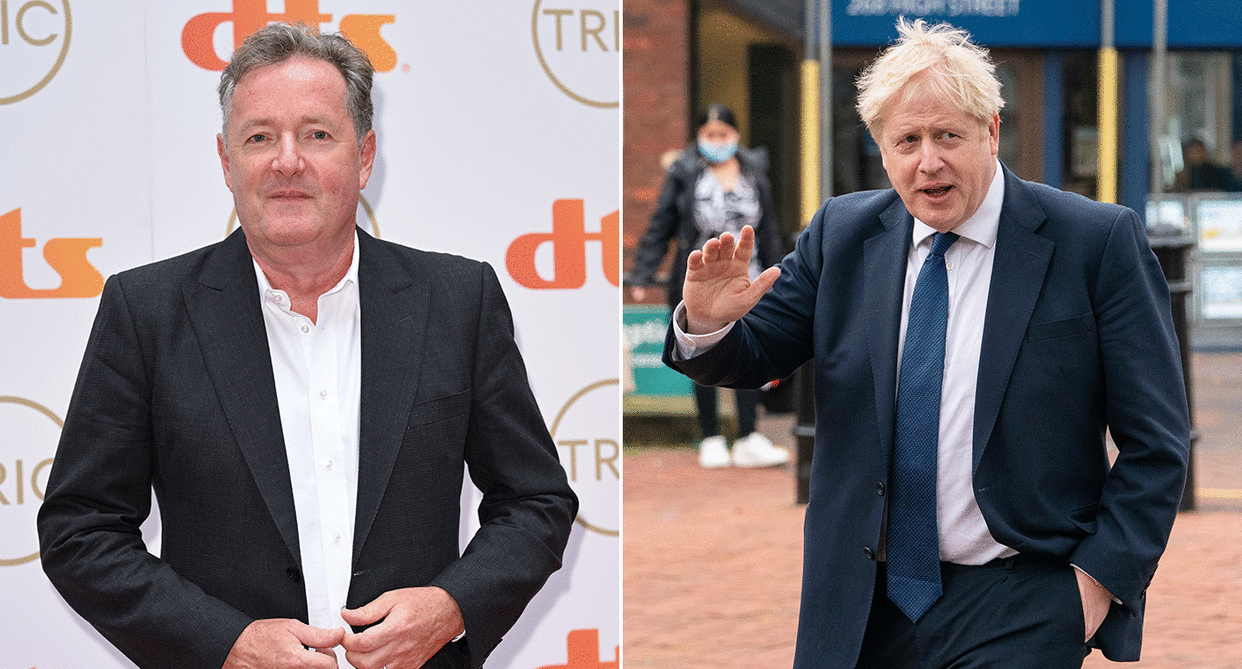 Piers Morgan has called for Boris Johnson to resign if party allegations are true. (Getty Images)