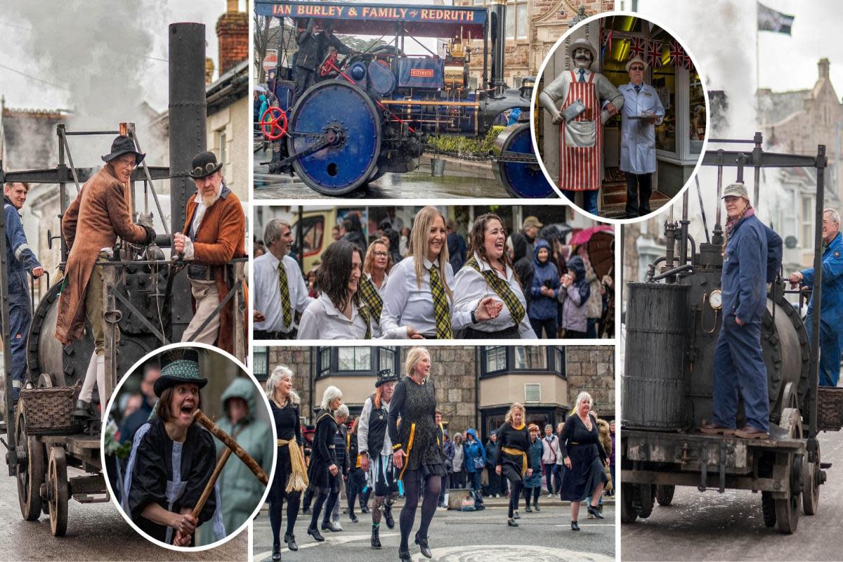 Camborne has celebrated the 40th annivesary of Trevithick Day <i>(Image: Colin Higgs/Aimee John, Packet Camera Club)</i>