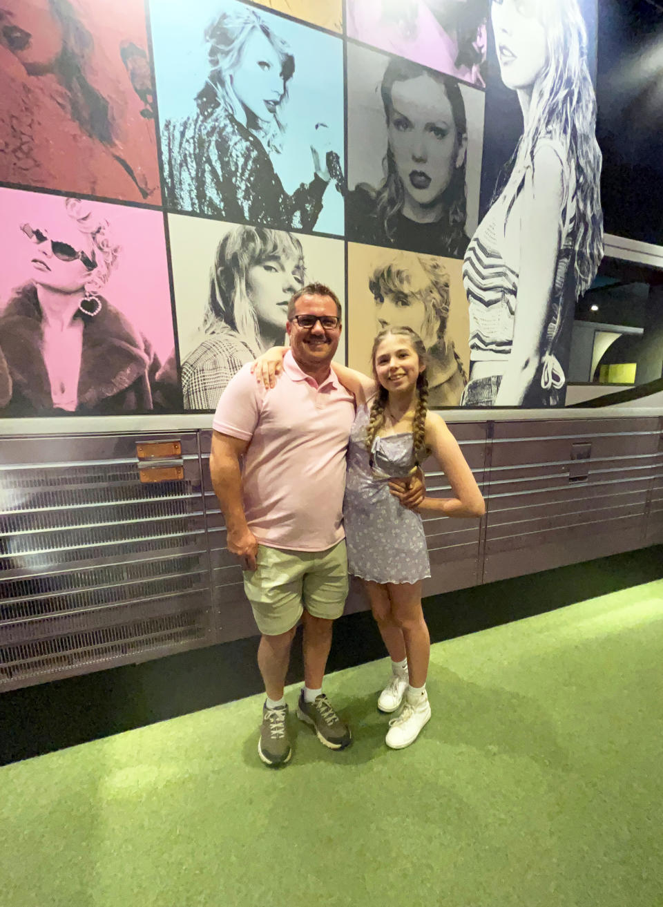 Rob Scharbach and Sophia visited the Country Music Hall of Fame over a recent holiday weekend. (Courtesy Rob Scharbach)
