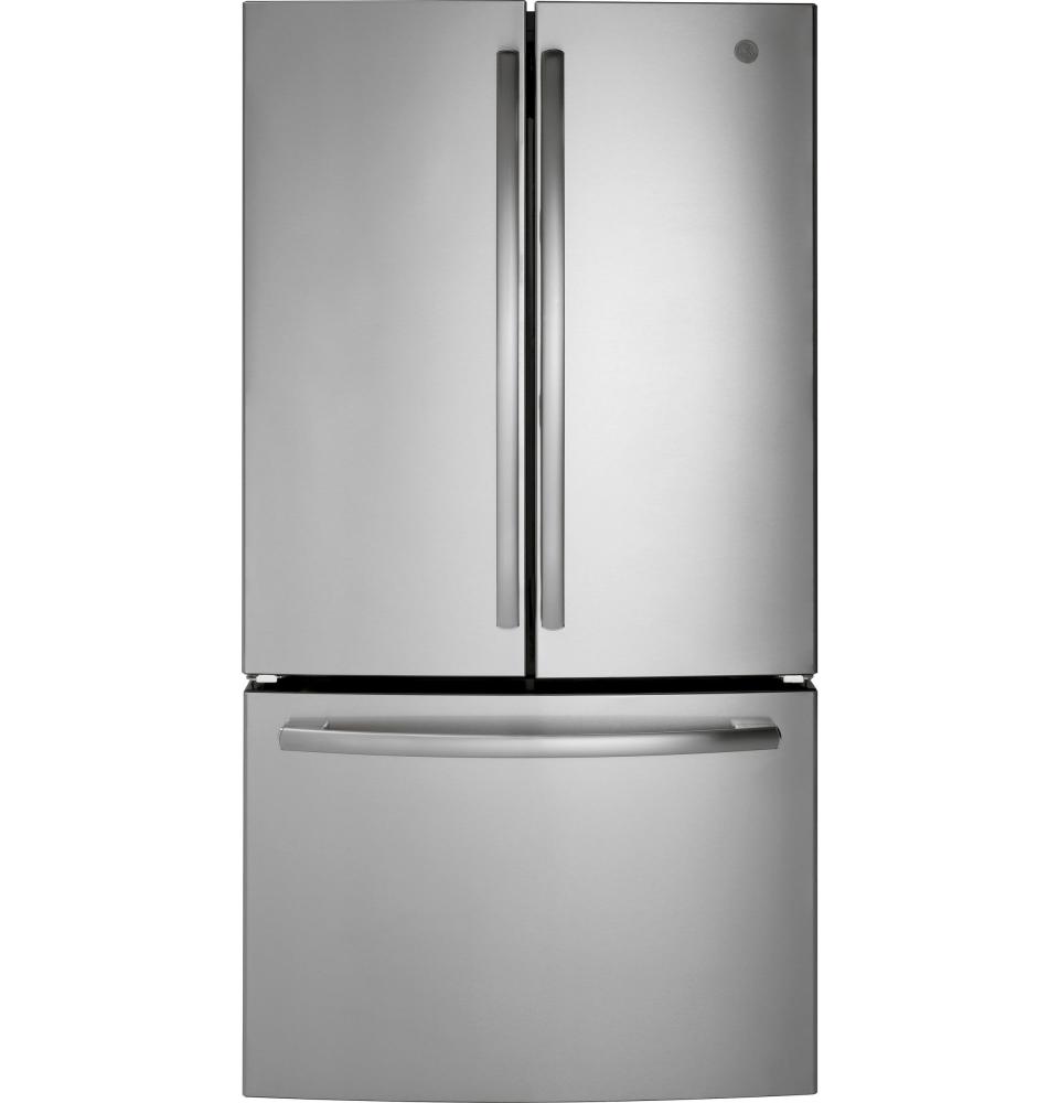 9) 27-cu ft French Door Refrigerator with Ice Maker