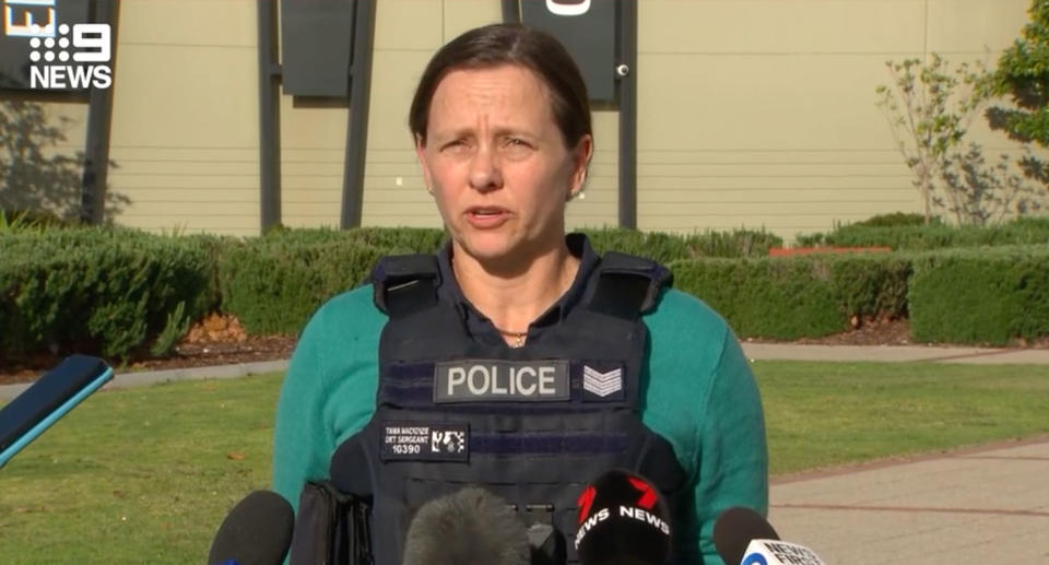 Detective Sergeant Tania Mackenzie said the attack was completely random. Source: 9News