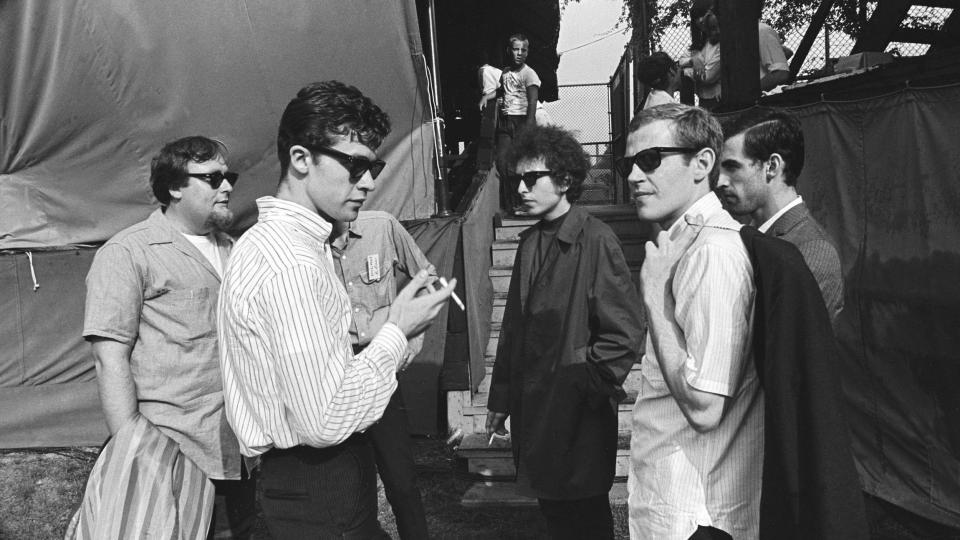 Bob Dylan with the Band