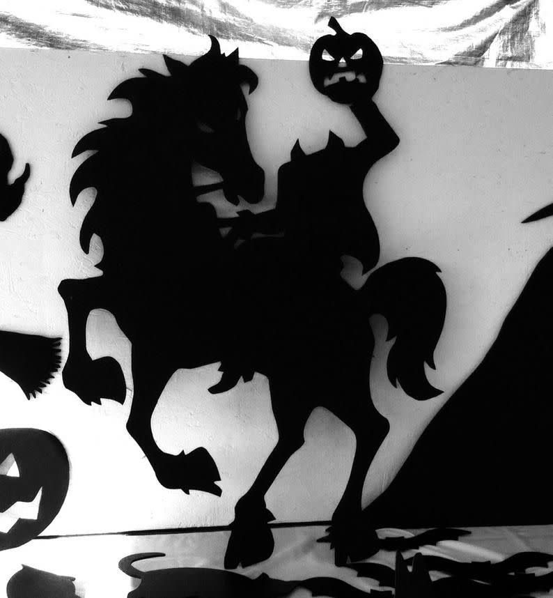 10) Headless Horseman Silhouettes