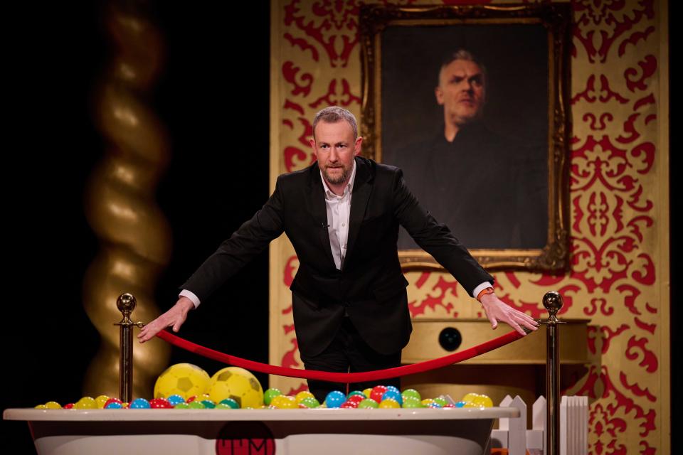 Alex Horne is one of the hosts of Taskmaster. (Channel 4)