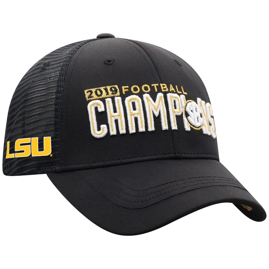 LSU 2019 SEC Football Champions Locker Room Hat