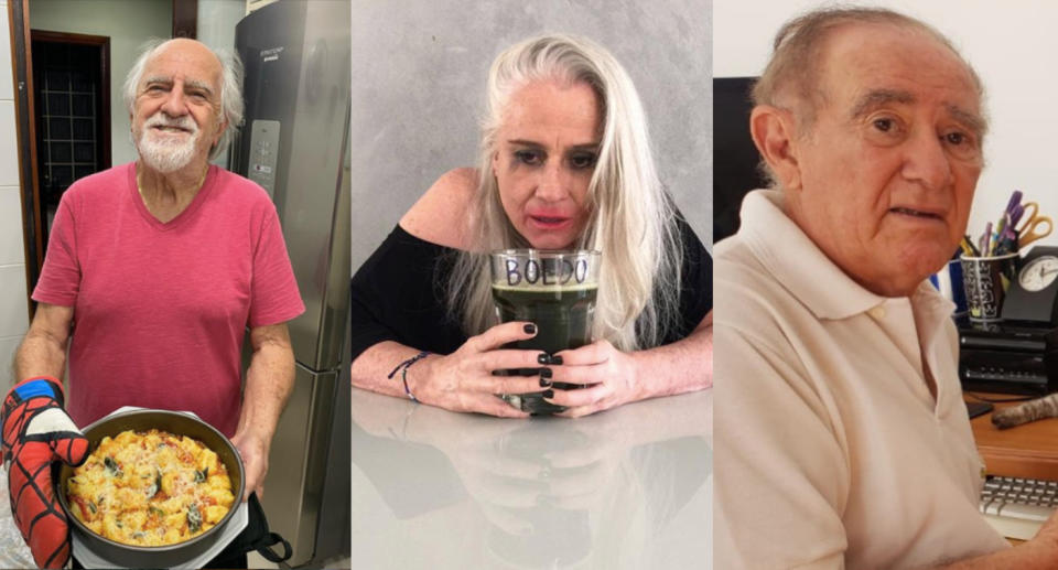 Os famosos que viraram avós das redes sociais. Foto: Reprodução/Instagram