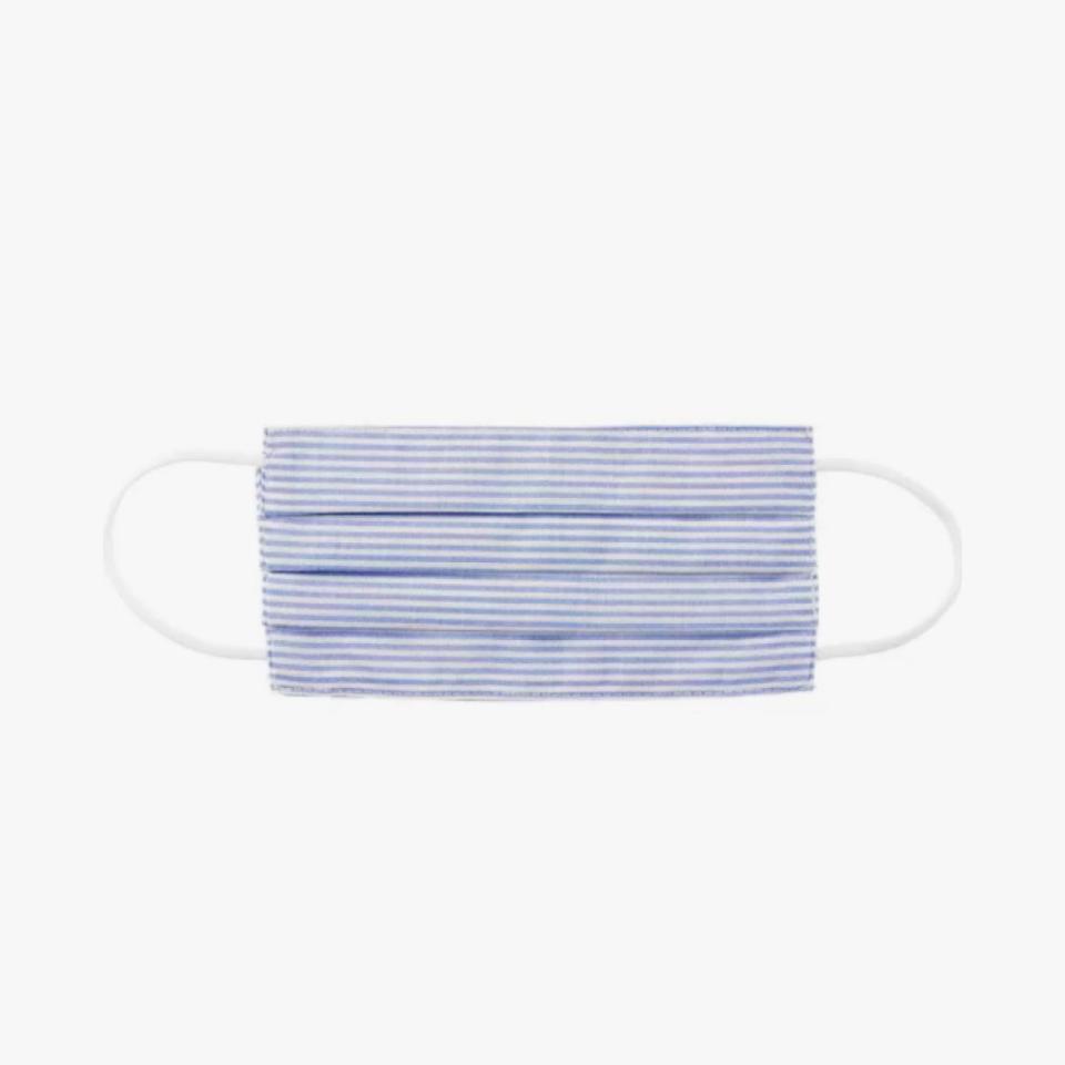 Carter's striped face mask