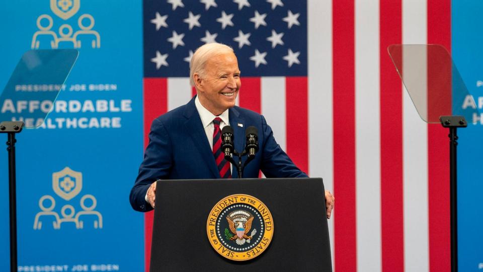 PHOTO: President Biden Speaks At The Chavis Community Center In Raleigh, North Carolina (Eros Hoagland/Getty Images)