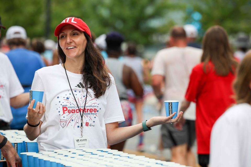 Here are some more photos from the 2023 Peachtree Road Race.