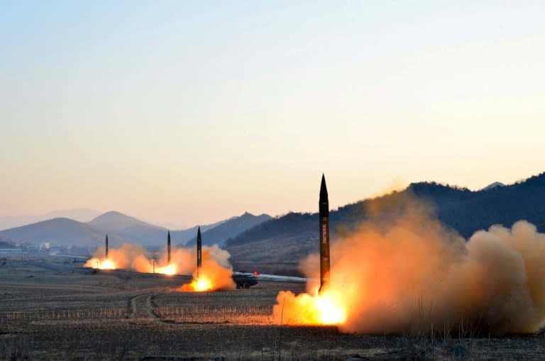 North Korea launched four ballistic missiles in March and many analysts fear the reclusive state could be preparing another nuclear or missile test