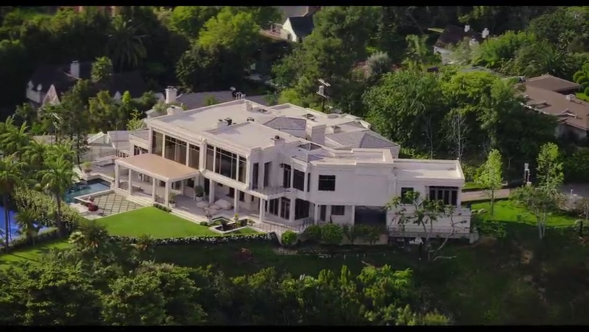 LeBron James' "Space Jam: A New Legacy" home, as seen in the first trailer.