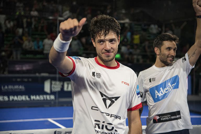 Agustín Tapia y Carlos Daniel Gutiérrez, la pareja número 3 del World Padel Tour.
Crédito: Prensa BA Pádel Masters