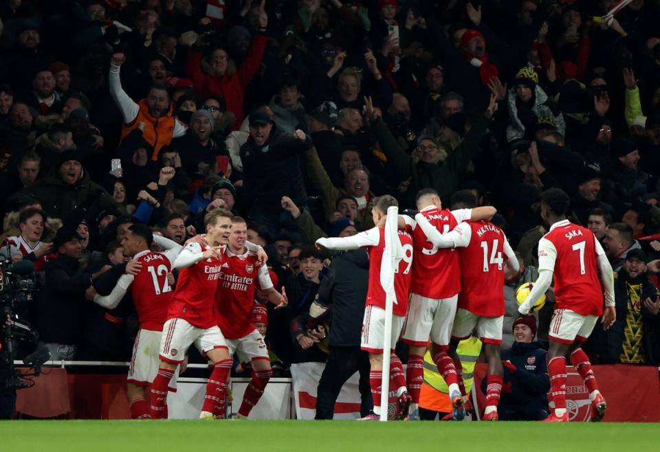 Emirates Stadium gets a taste of Highbury nostalgia as Arsenal