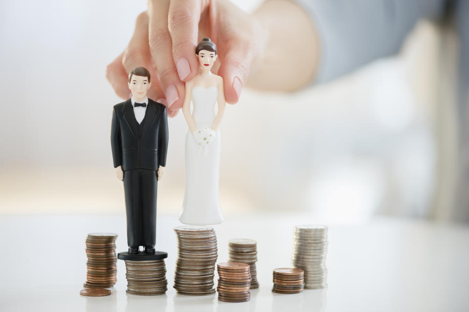 Aussies are dropping some serious dollars on their wedding day. Photo: Getty Images