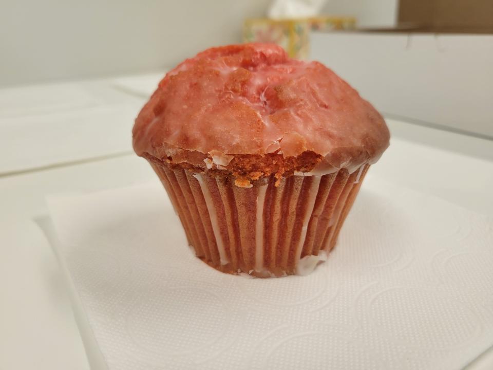 The Cherry Chip Muffin from Sprinkles Donut Shop.