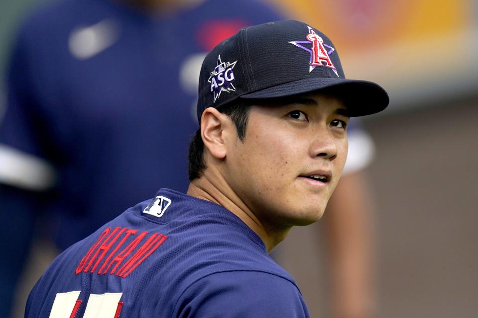 IMAGE: Shohei Ohtani of the Los Angeles Angels (Gabriel Christus / AP)