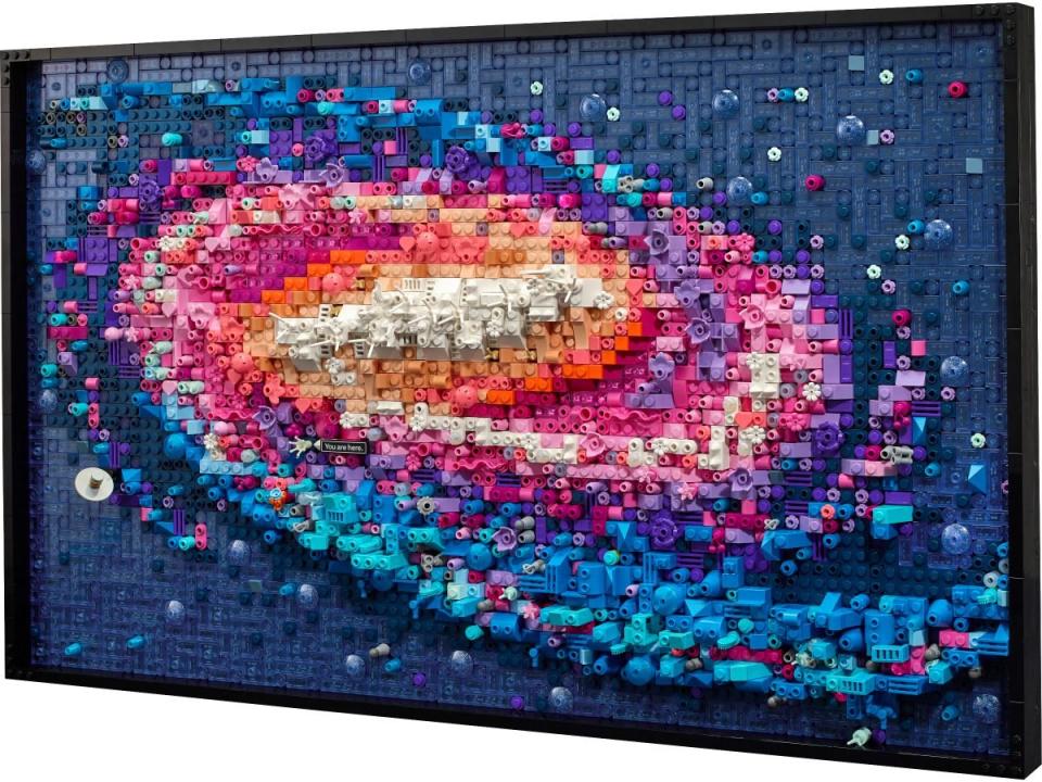 LEGO space Milky way