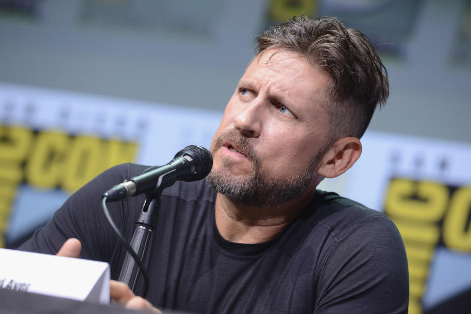 David Ayer speaks onstage at Netflix's "Bright" and "Death Note" panel during Comic-Con International 2017. (Photo by Albert L. Ortega/Getty Images)