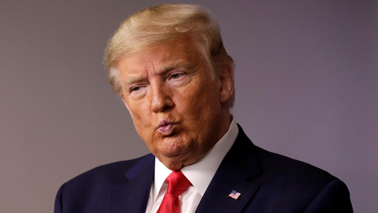 President Donald Trump. (Yuri Gripas/Reuters)