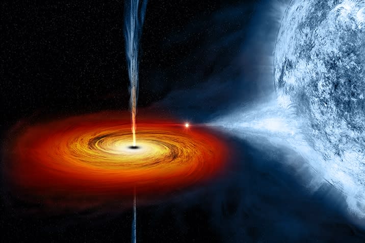 Cygnus X-1's Black Hole