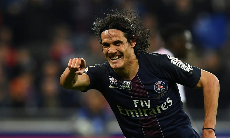 Edinson Cavani is PSG's top scorer with 44 goals this season