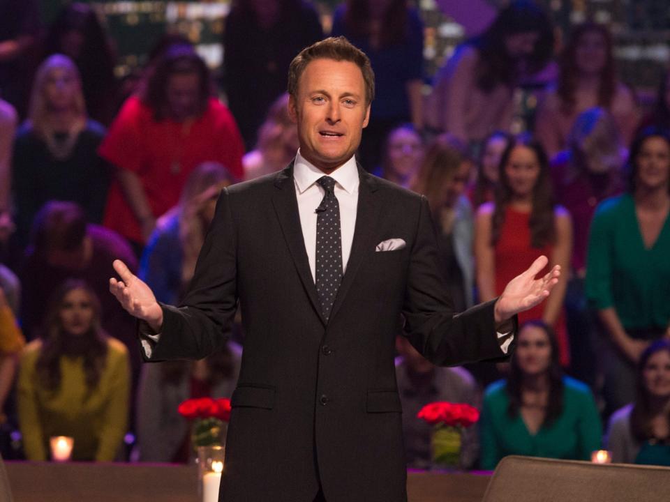 Chris Harrison hosted ABC's "The Bachelor" for two decades.