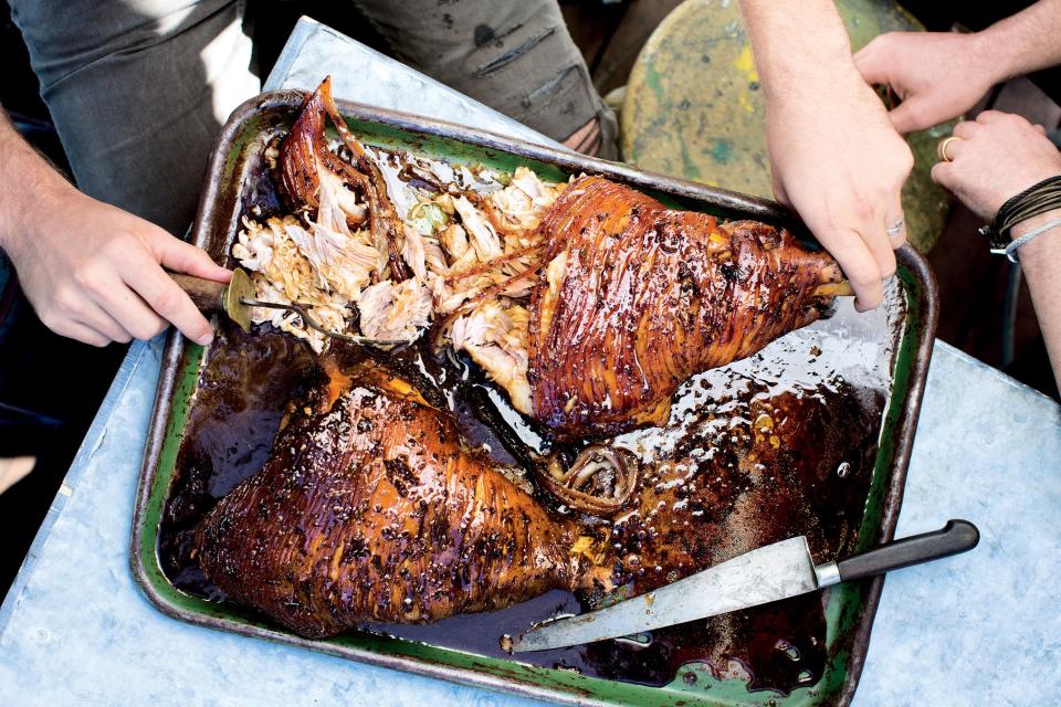 Roast Pork Shoulder with Star Anise and Soy Sauce