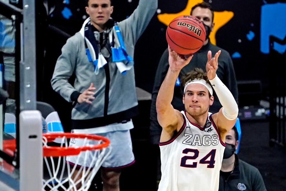 Gonzaga Bulldogs forward Corey Kispert has drawn comparisons to former NBA sharpshooter Kyle Korver.