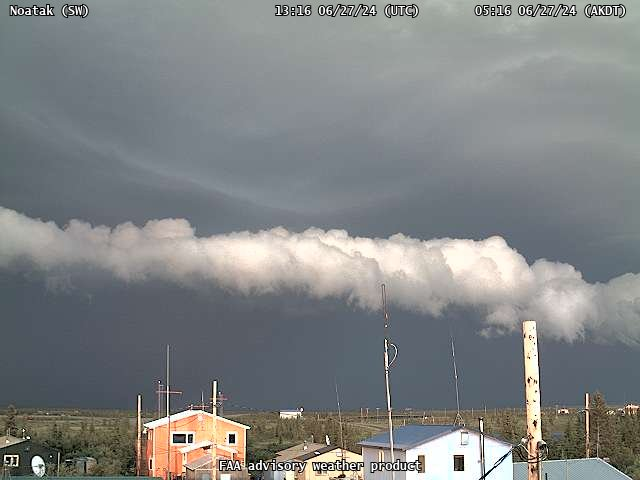 Severe thunderstorms in Alaska