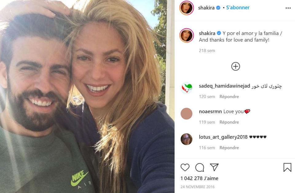 Instagram @shakira