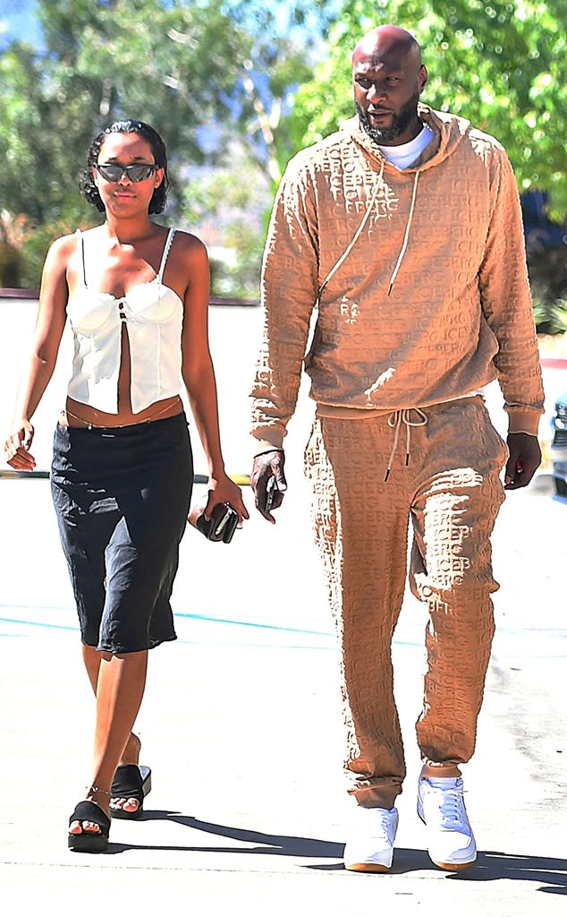 Lamar Odom and Destiny Odom