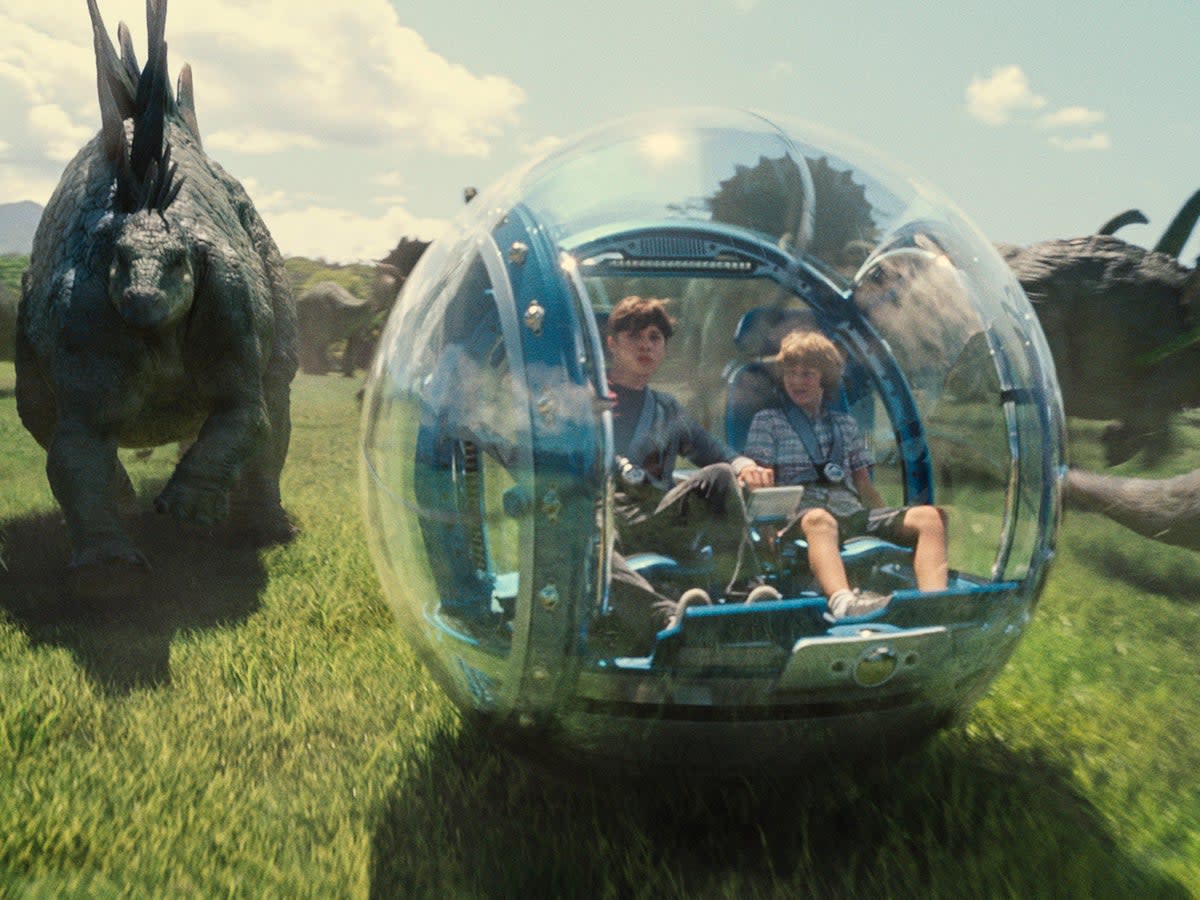 Jurassic World, the sequel to 1993's Jurassic Park, has stormed into the global record books (ILM/Universal Pictures/Amblin Entert)