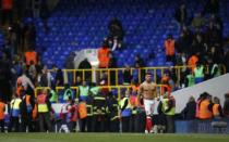 Britain Football Soccer - Tottenham Hotspur v Arsenal - Premier League - White Hart Lane - 30/4/17 Arsenal's Alex Oxlade-Chamberlain looks dejected after the match Action Images via Reuters / Paul Childs Livepic