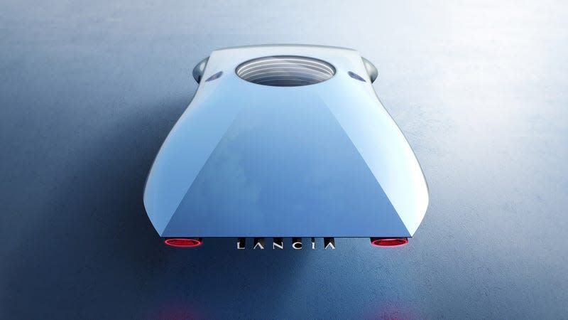 Lancia Pu+Ra Zero rear view
