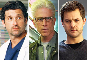 Patrick Dempsey, Ted Danson, Joshua Jackson  | Photo Credits: Vivian Zink/ABC, Robert Voets/CBS,  Liane Hentscher/FOX