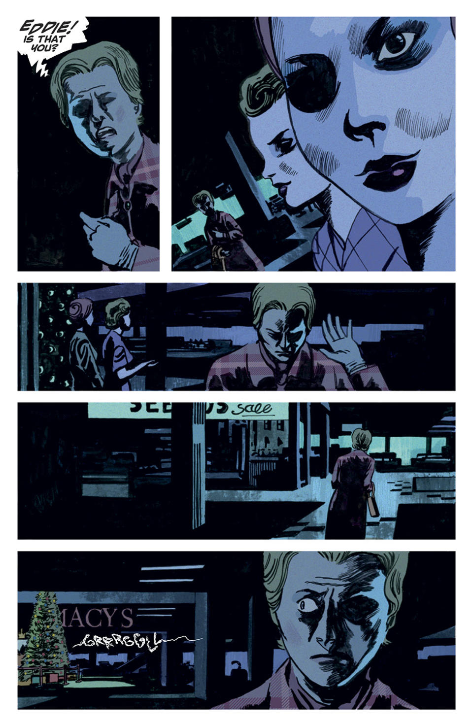 Pages from The Deviant #1.