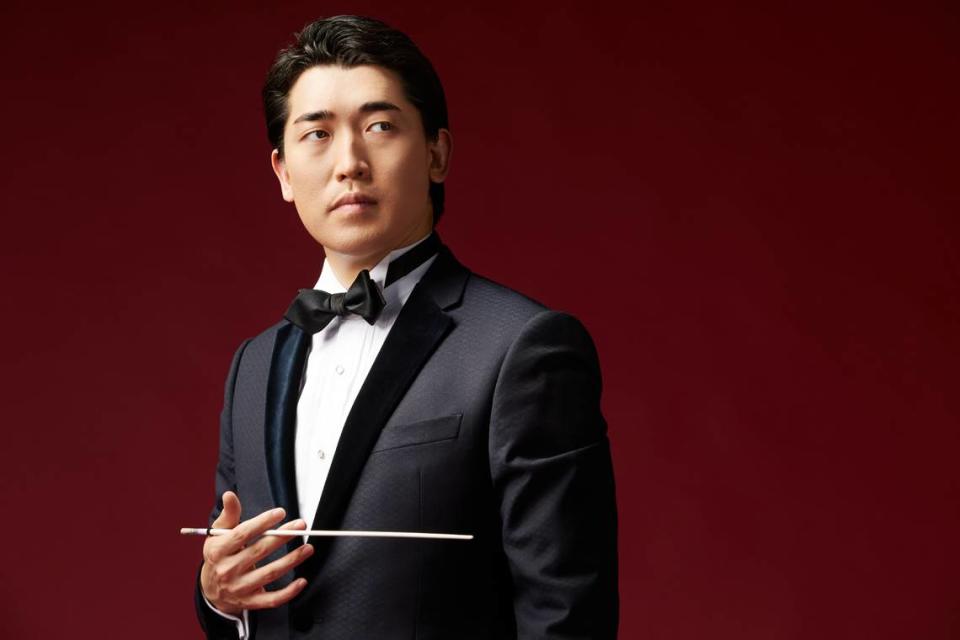 Former Mercer University student Keitaro Harada returns to Macon Monday as guest conductor of the Macon-Mercer Symphony at 7:30 p.m. at the Grand Opera House.