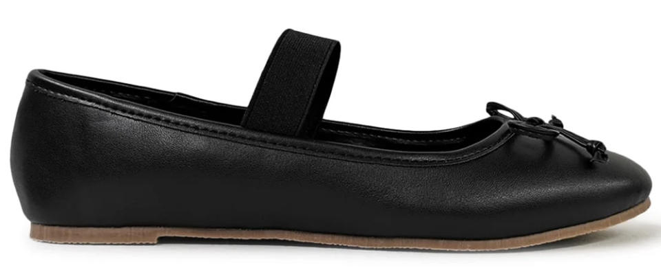 Mix No. 6 Bow Ballet Flat in Black