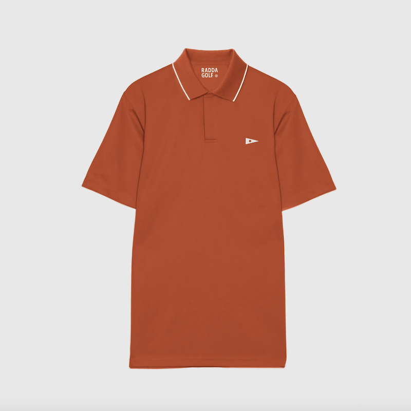 <p><a href="https://raddagolf.com/collections/polos/products/a-ko-polo-blood-orange?variant=42133086044338" rel="nofollow noopener" target="_blank" data-ylk="slk:Shop Now;elm:context_link;itc:0;sec:content-canvas" class="link ">Shop Now</a></p><p>A-Ko Polo</p><p>raddagolf.com</p><p>$85.00</p>