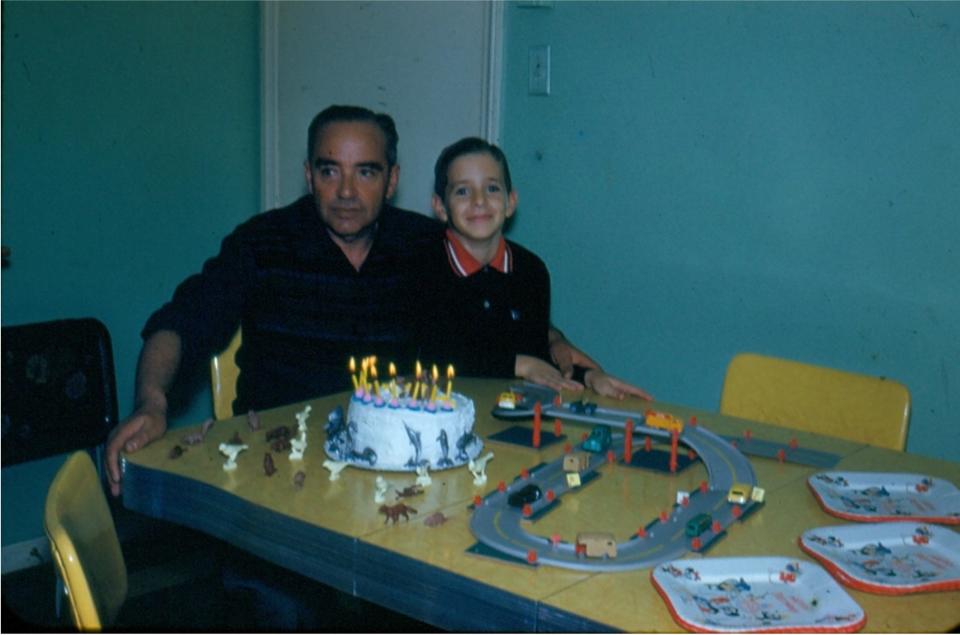 Hermann Wygoda with his son Mark Wygoda
