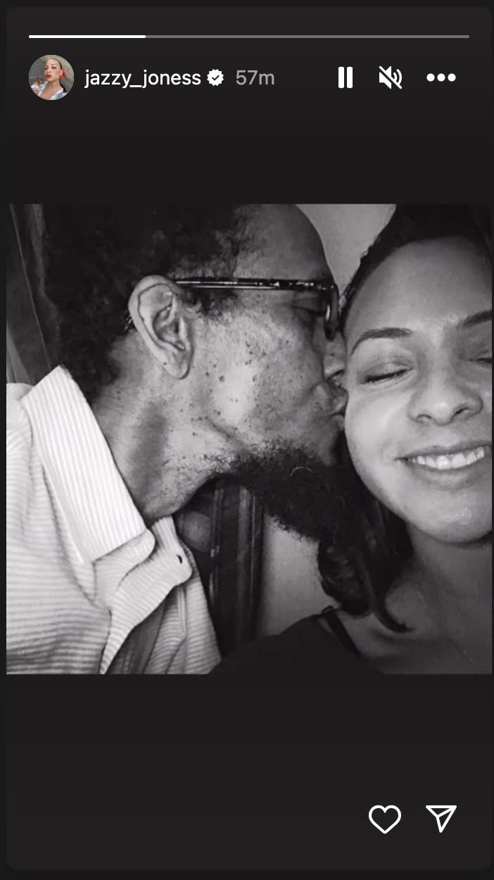 Jasmine Cephas Jones, Ron Cephas Jones (@jazzy_joness via Instagram)