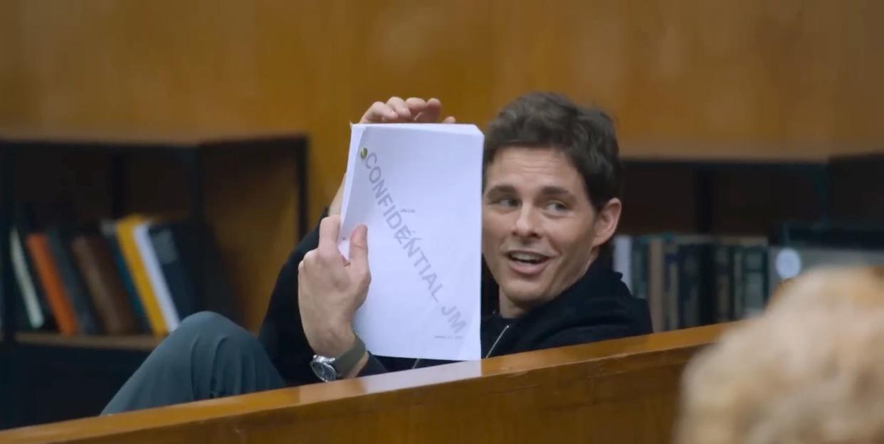 james marsden, jury duty