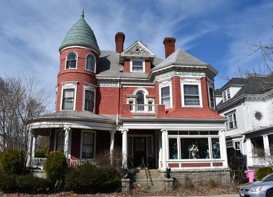 The home at 72 Belmont St. is known as the Chauncey H. Sears house.