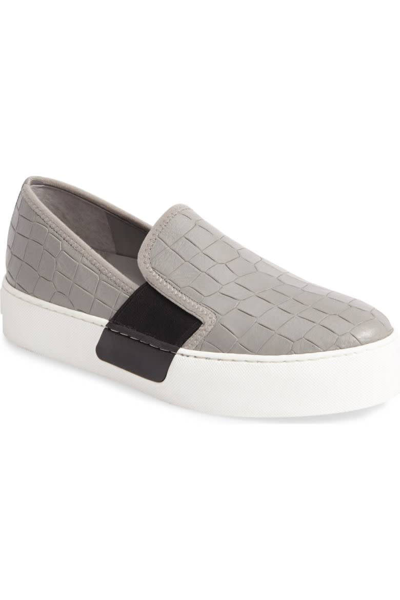 Sporty-Chic Slip On Sneaker