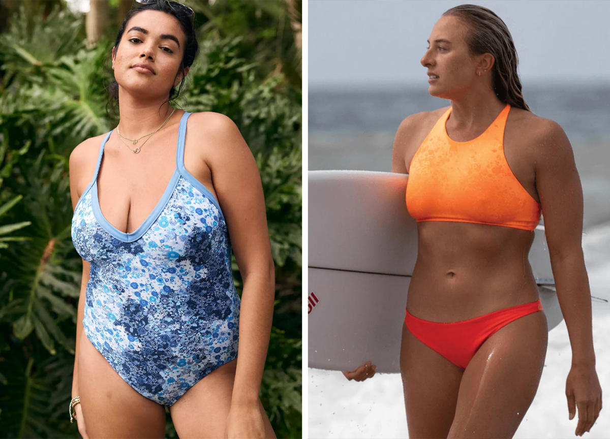 The 5 Best Swimsuits for Women with Broad Shoulders, According to