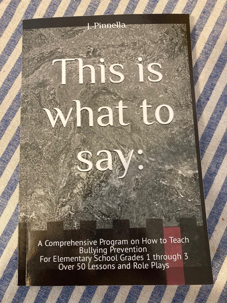 Jennifer Pinnella's book  – "This is what to say"  – was published in December.