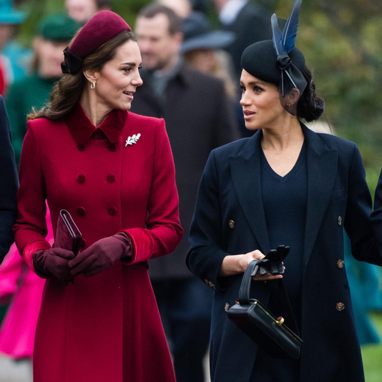  Kate Middleton and Meghan Markle. 