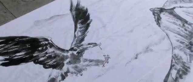 《唐伯虎點秋香》裡的神鳥鳳凰圖。（圖／翻攝自百度百科）