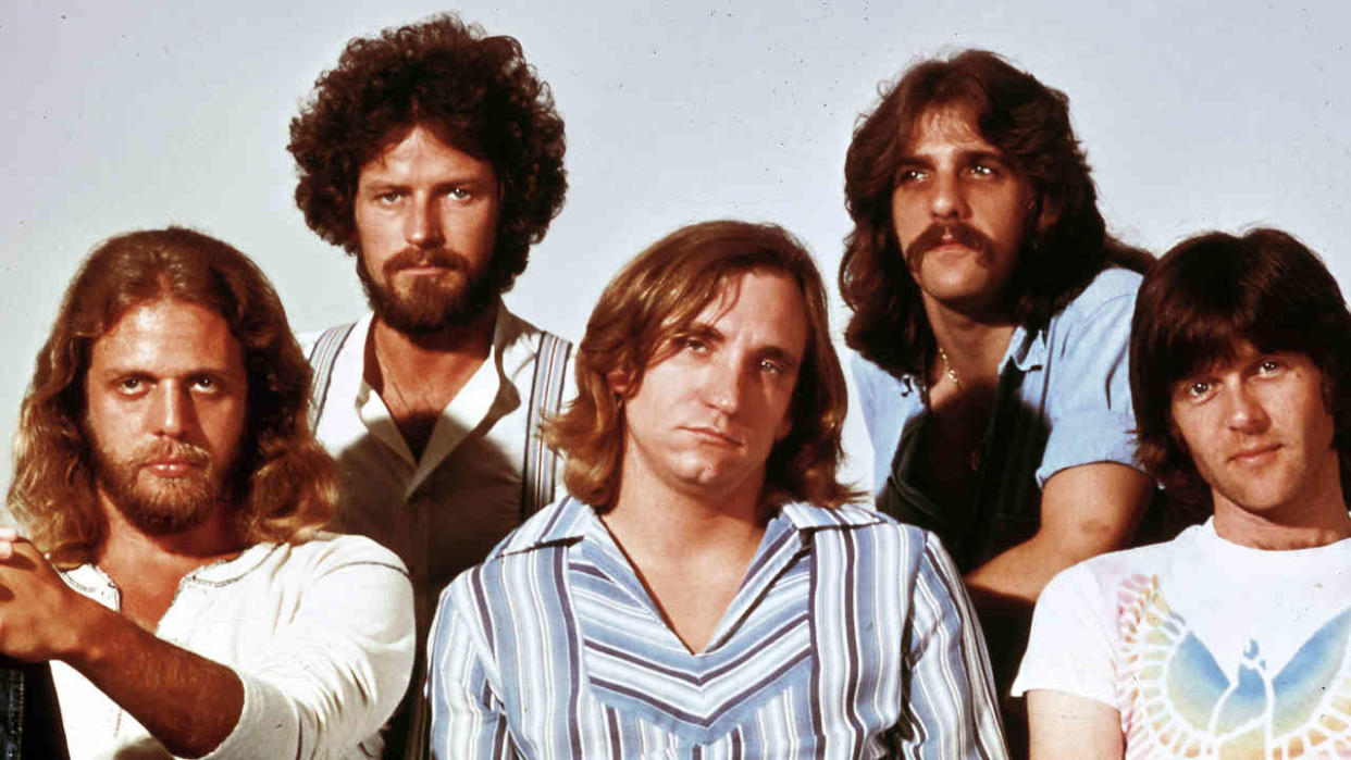  The Eagles in 1976. 