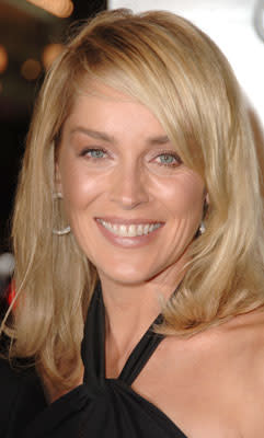 Sharon Stone at the Los Angeles premiere of The Weinstein Company's Bobby